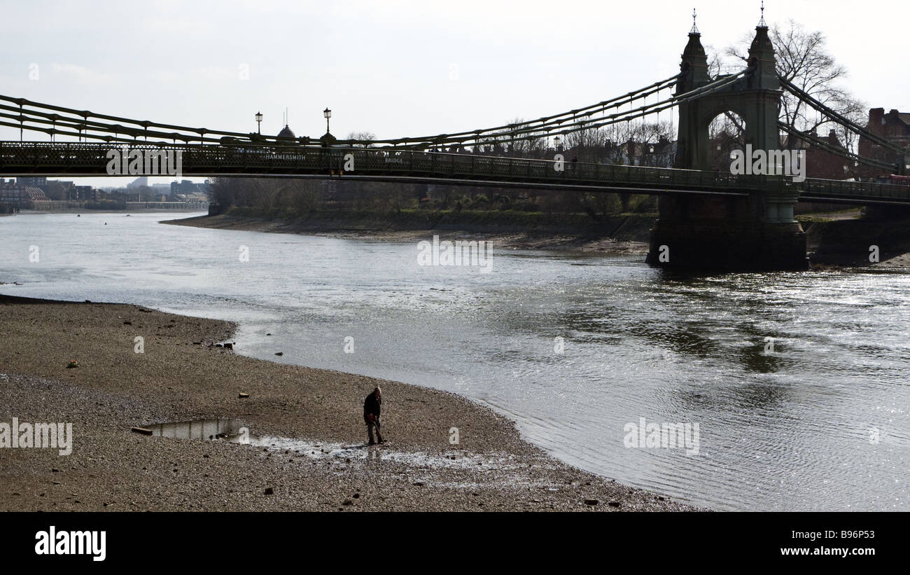 Hammersmith Bridge Stock Photo Alamy