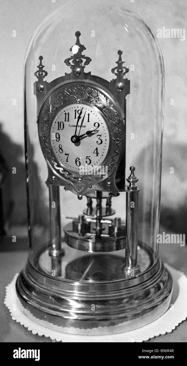 Ivan Clock A desk clock with a year s winding From the collection of Ivan Baranov ...