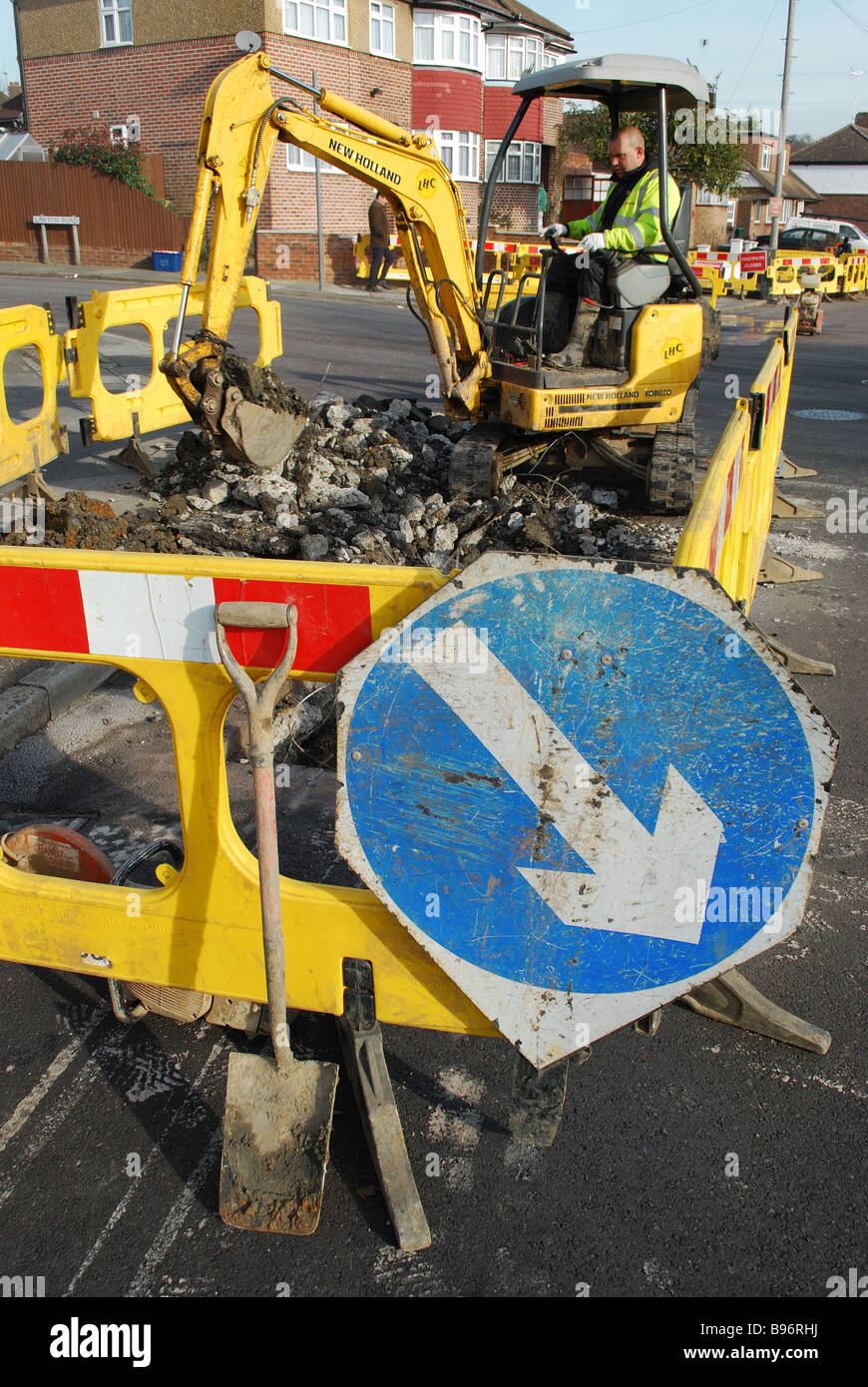 Work in progress road sign hires stock photography and images Alamy