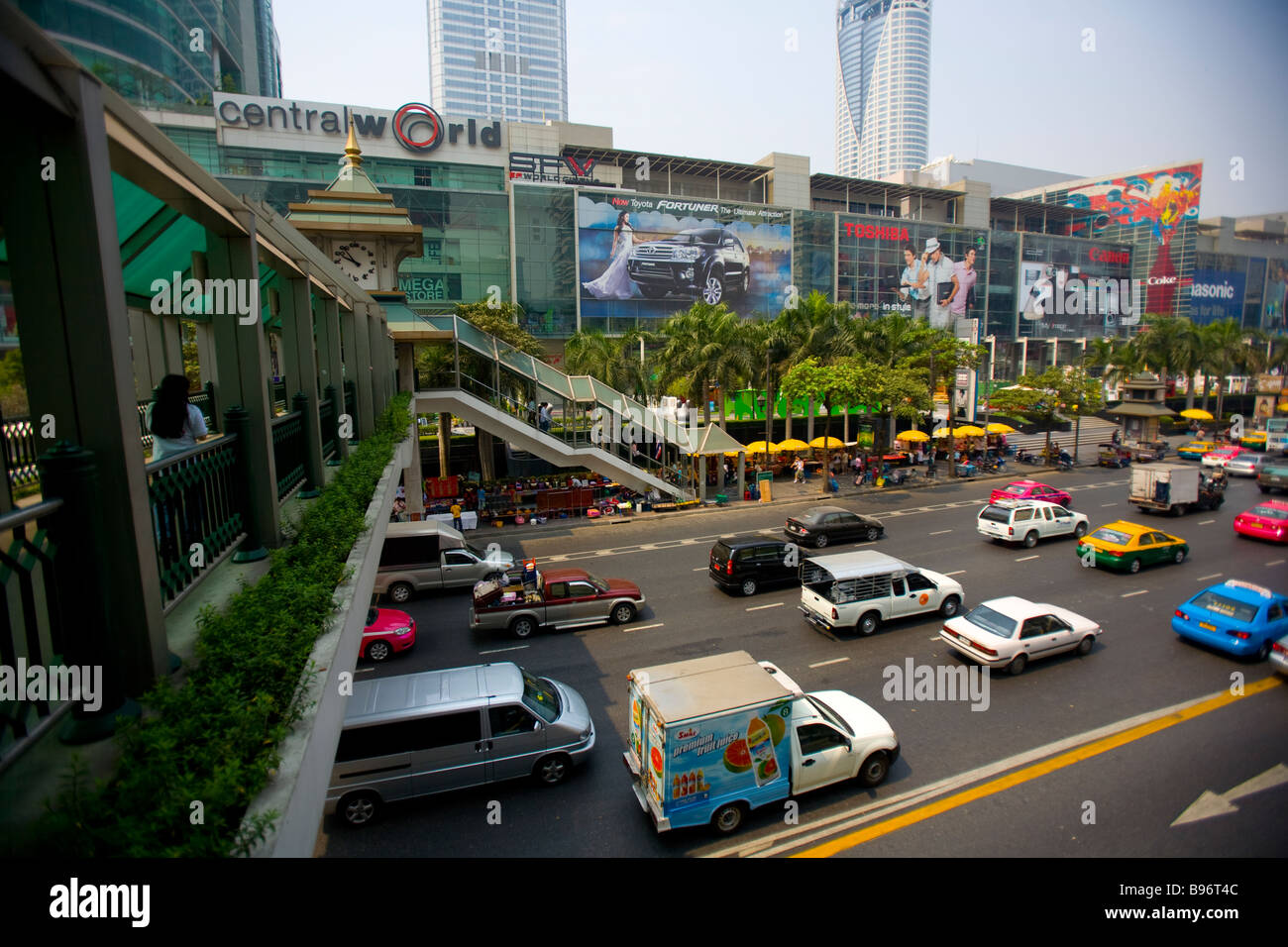 Central World Shopping Center Bangkok Thailand Stock Photo