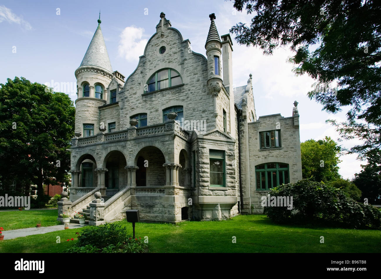 1890 House Museum Cortland New York built by Chester Wickwire Finger
