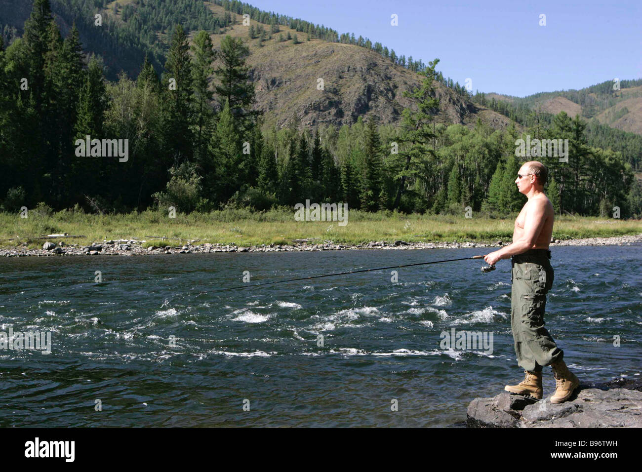Путин на Байкале рыбалка