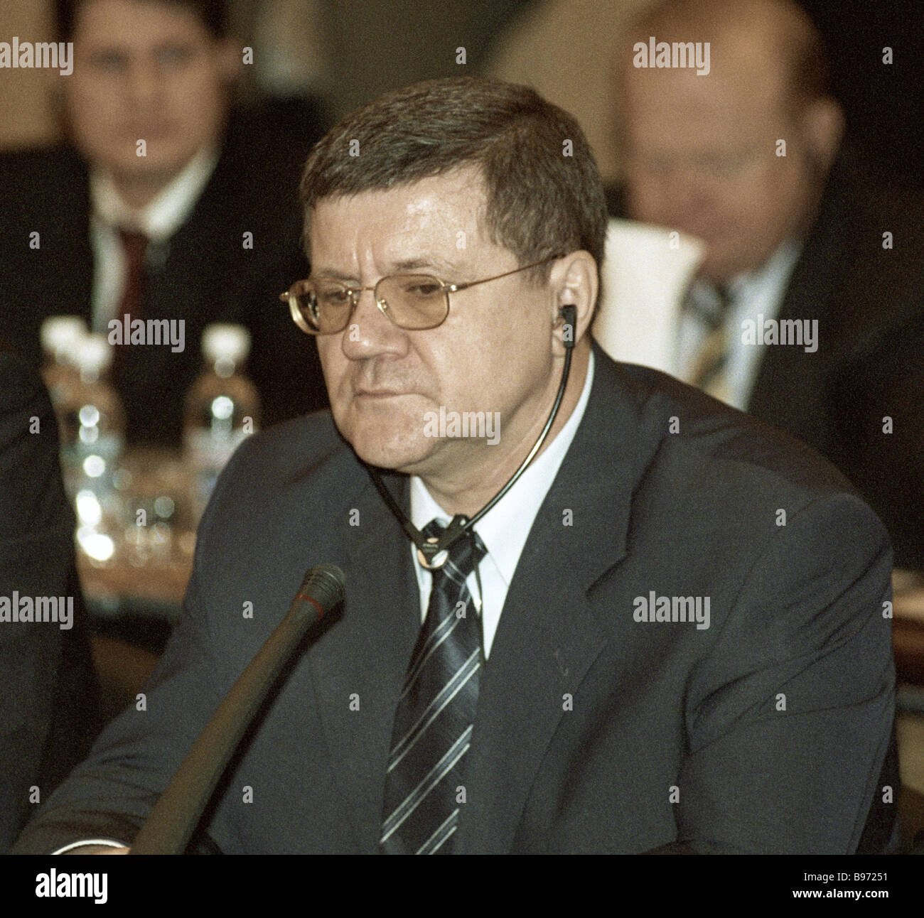 Russian Justice Minister Yury Chaika Stock Photo Alamy