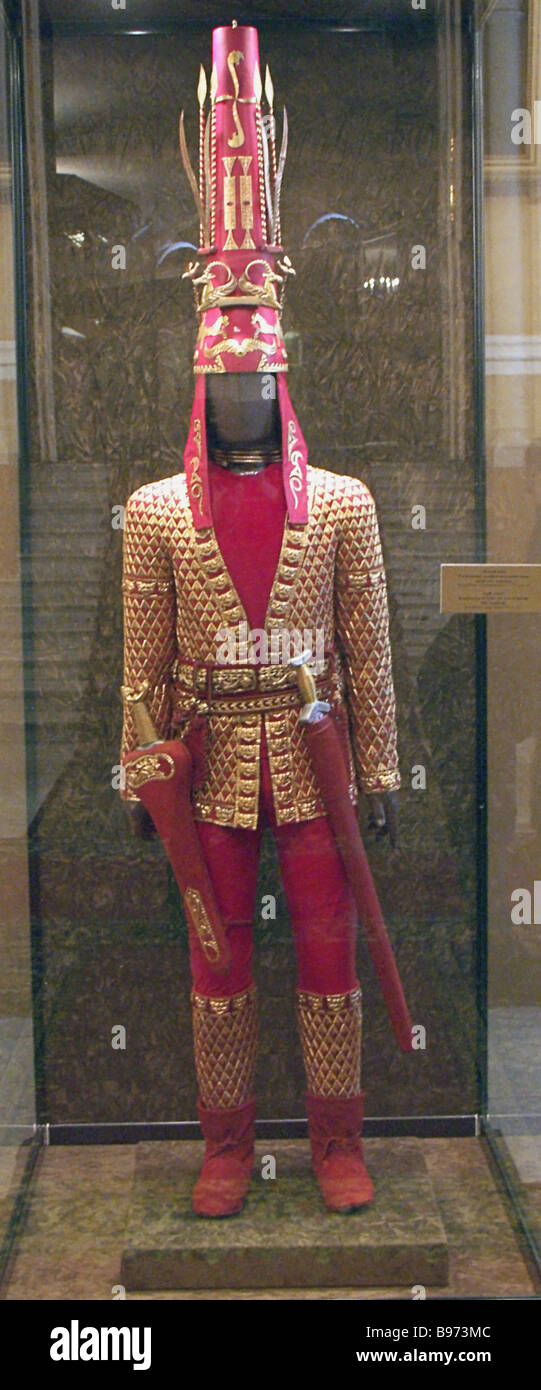 An exhibition named The Golden Warrior Treasures of the Sak Burial