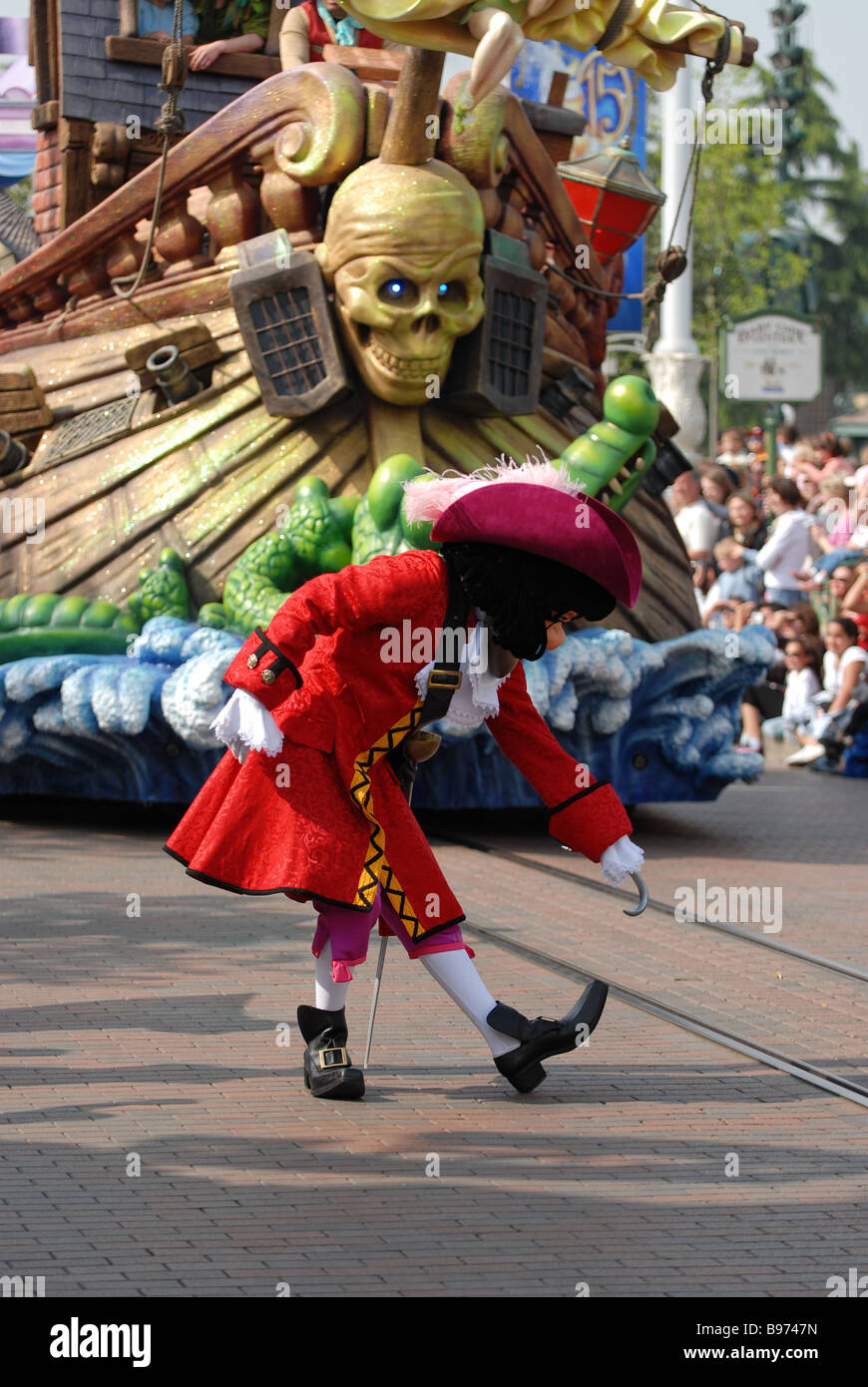 Disney parade at Disneyland, Paris Stock Photo