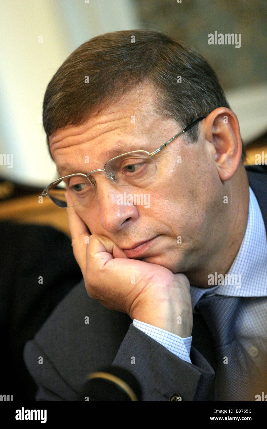 Vladimir Yevtushenkov president of AFK Sistema Stock Photo - Alamy