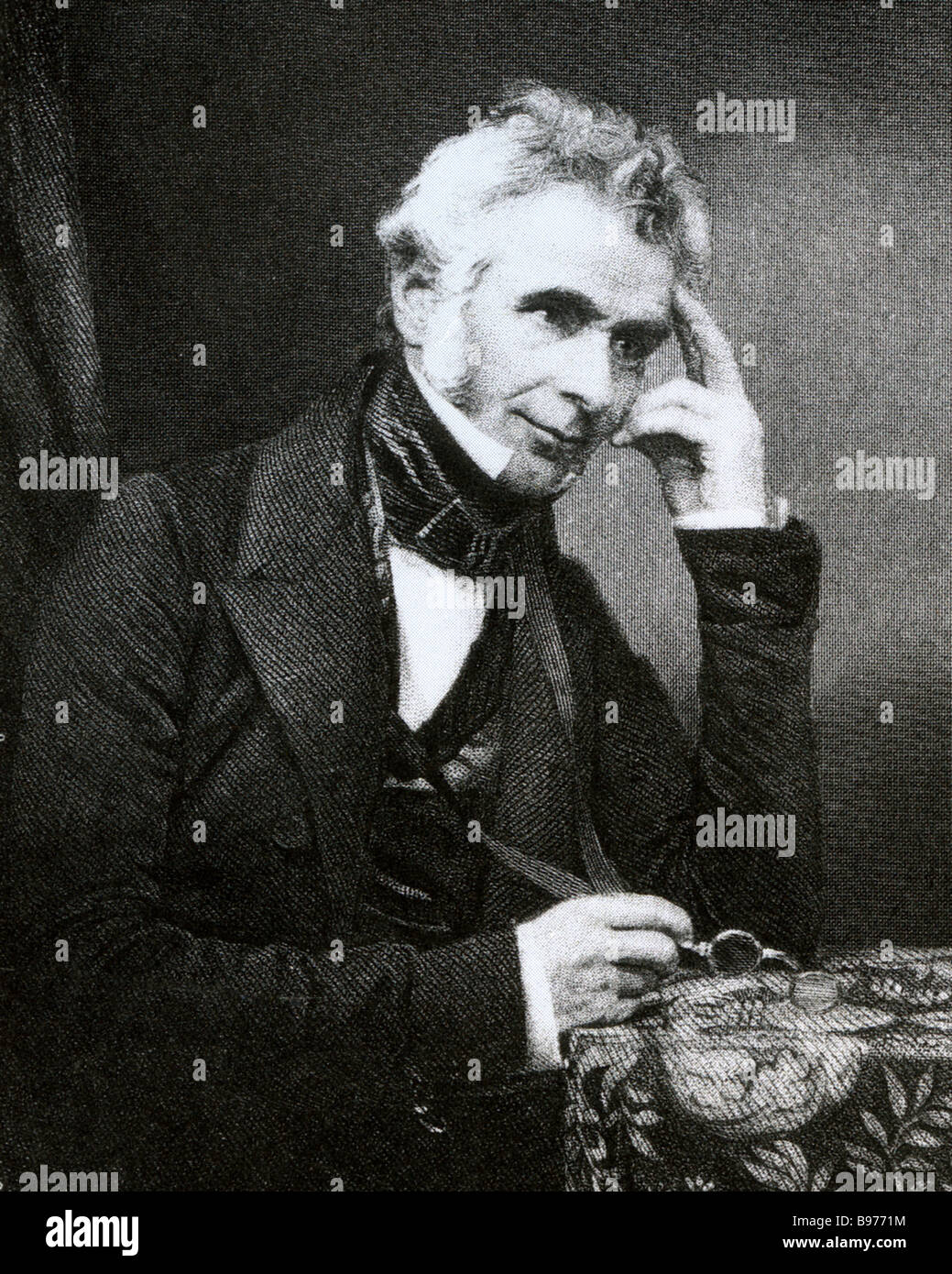 WILLIAM SCORESBY  English Arctic explorer, scientist and divine 1789 to 1857 Stock Photo