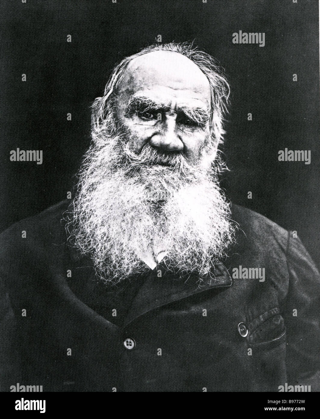 LEO TOLSTOY Russian writer and philosopher in 1909 Stock Photo Alamy