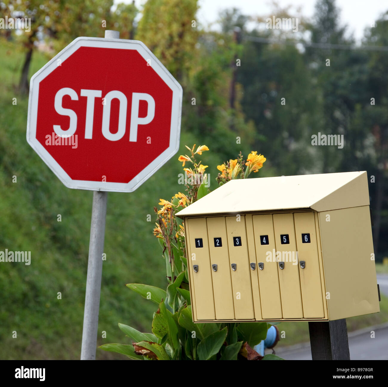 Postbox austria mailbox hi-res stock photography and images - Alamy