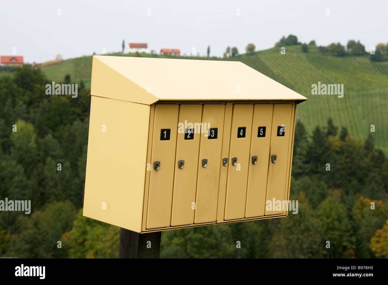 Mailbox austrian post hi-res stock photography and images - Alamy