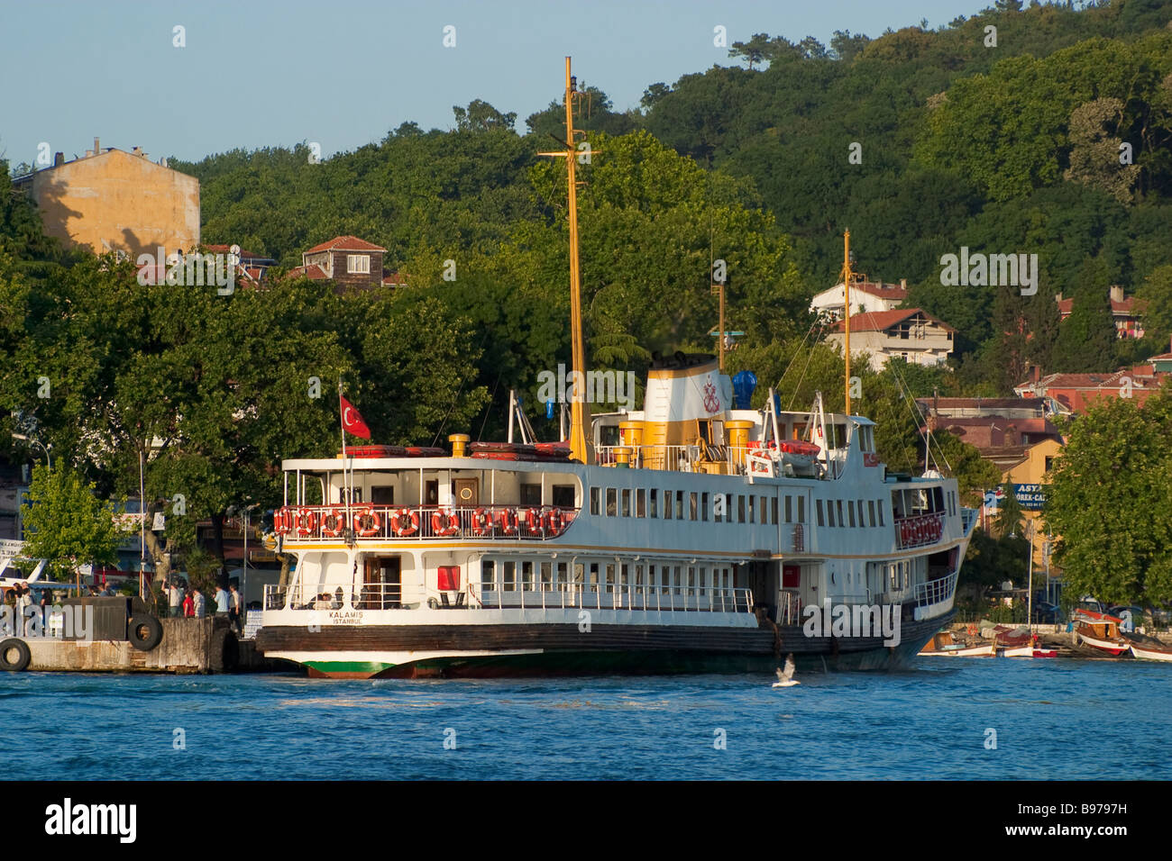 Passenger ferry on the Bosphorus Istanbul Turkey Stock Photo - Alamy