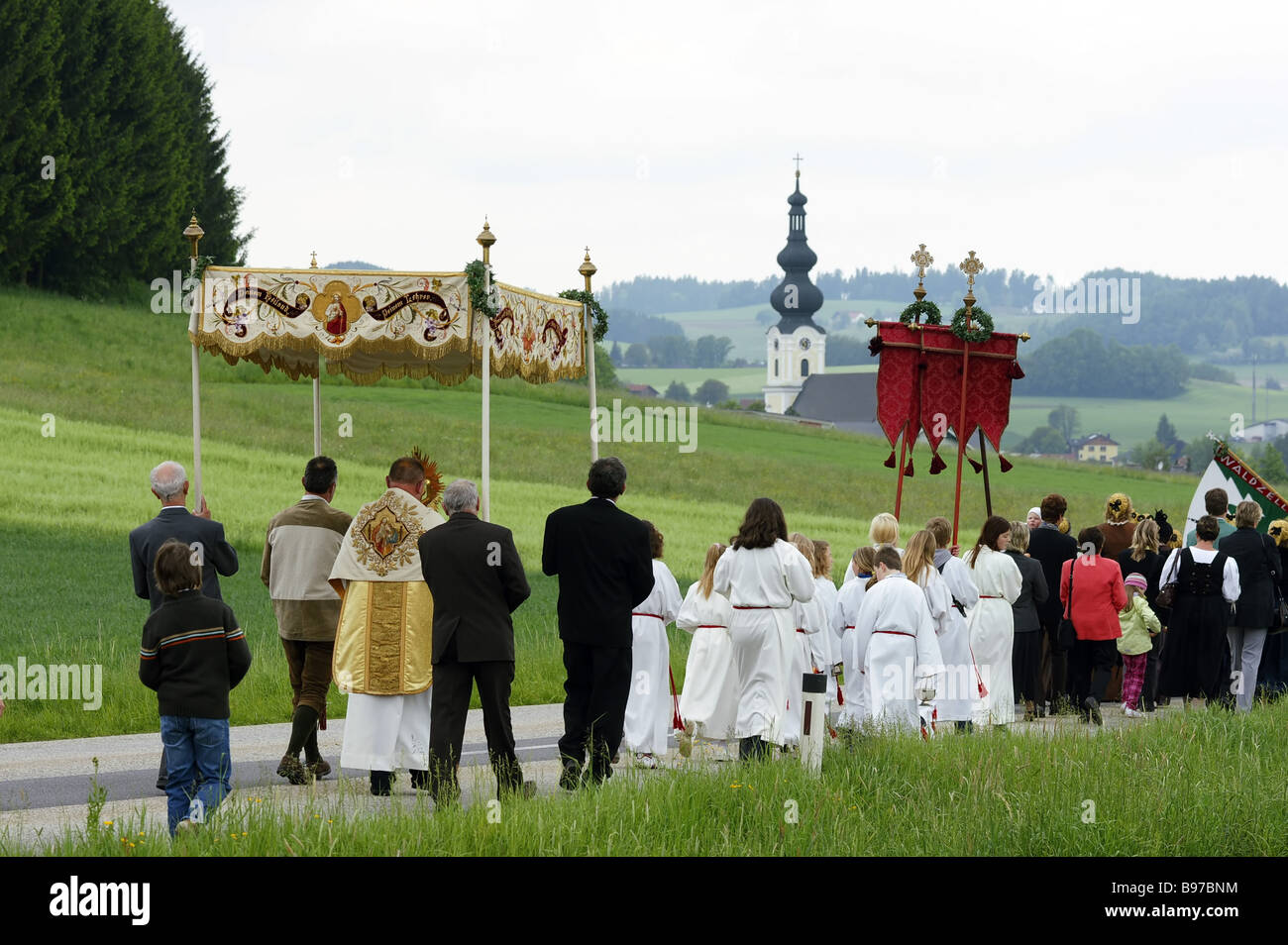 Corpus Christi procession Stock Photo - Alamy