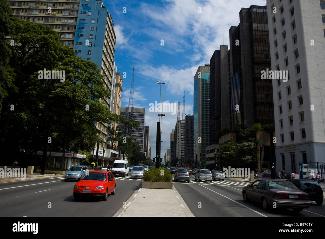 City of São Paulo Stock Photo