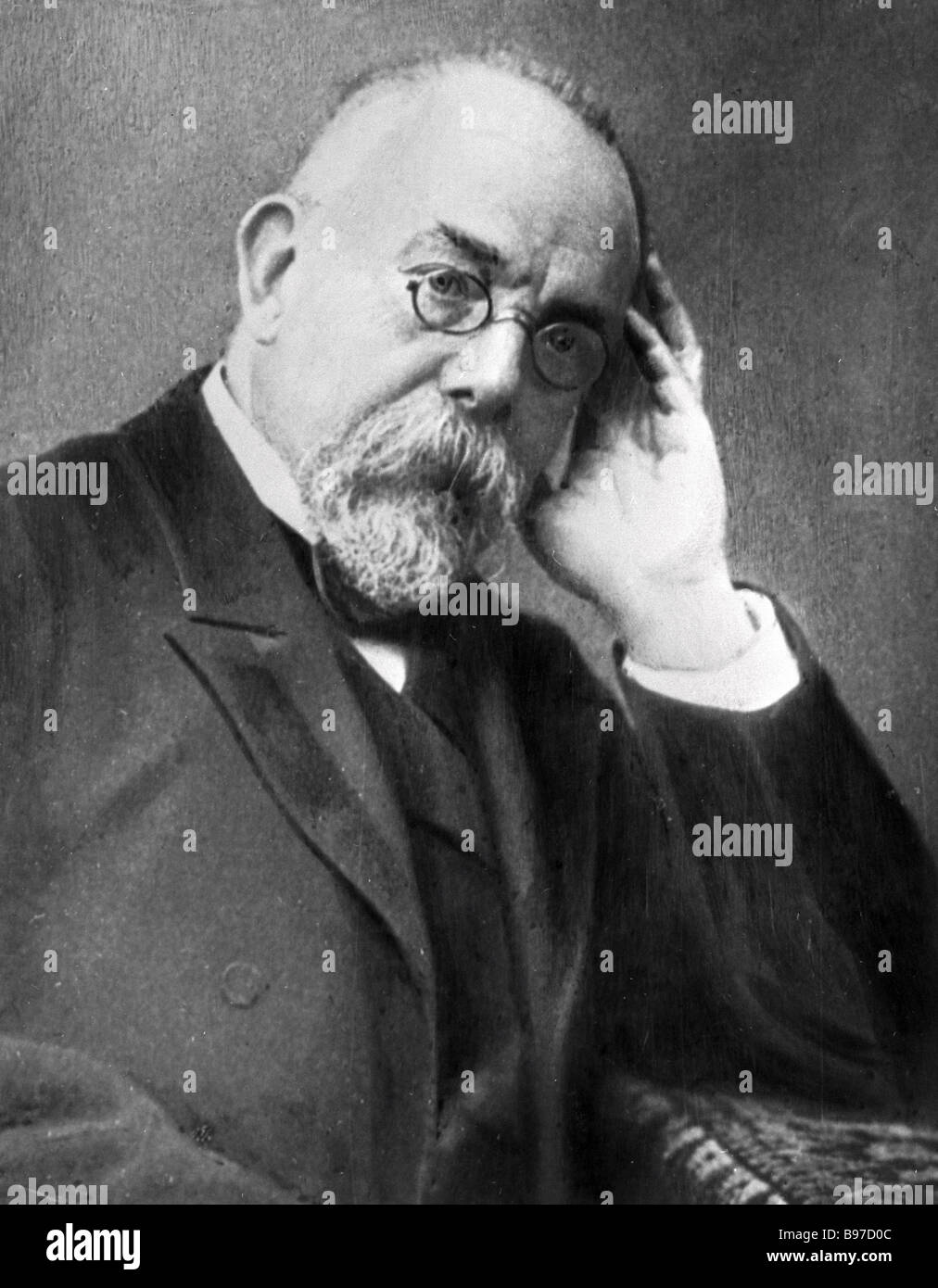 German scientist Robert Koch 1843 1910 the founder of microbiology