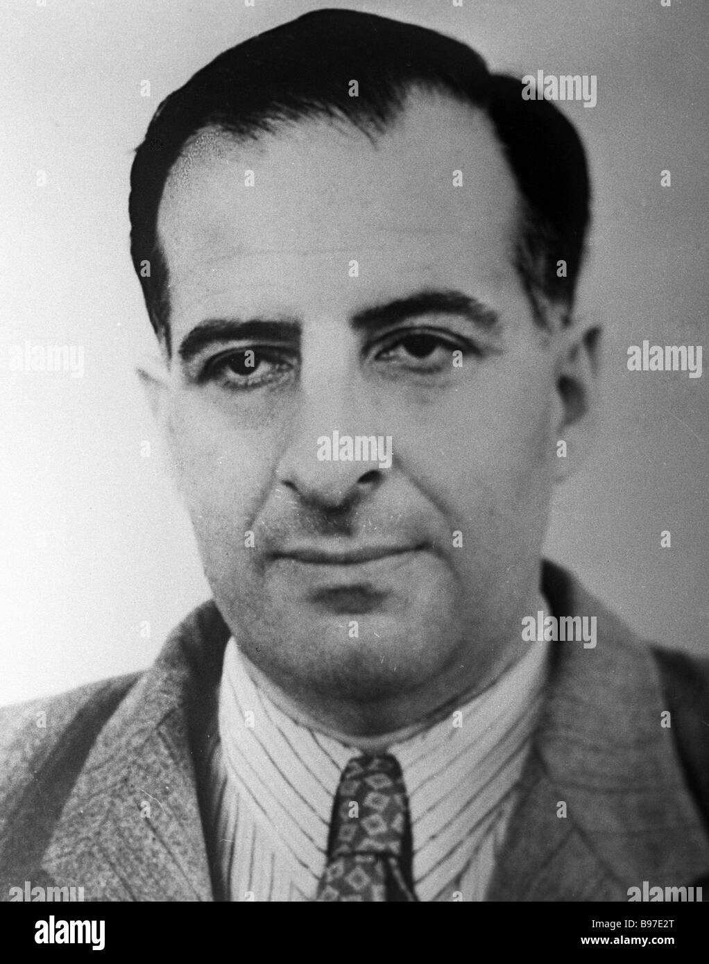 Professor Bruno Pontecorvo holder of the Lenin prize Stock Photo Alamy