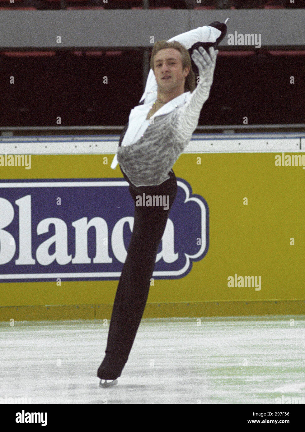 Russian figure skating champion Yevgeny Plyushchenko Stock Photo Alamy