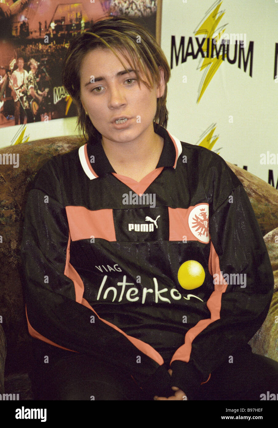 Variety singer Zemfira Stock Photo - Alamy