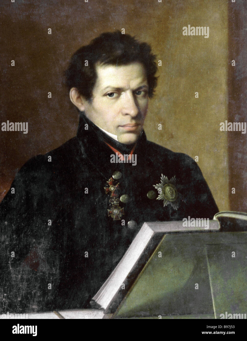 Russian mathematician Nikolai Lobachevsky Stock Photo - Alamy