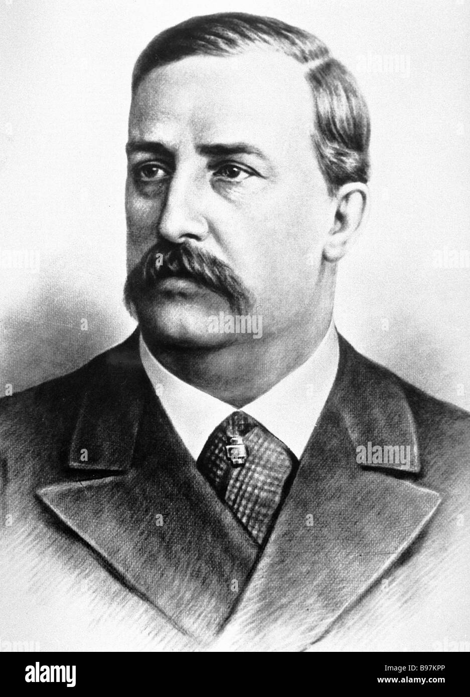 Russian composer and chemist Alexander Borodin 1833 1887 Stock Photo ...