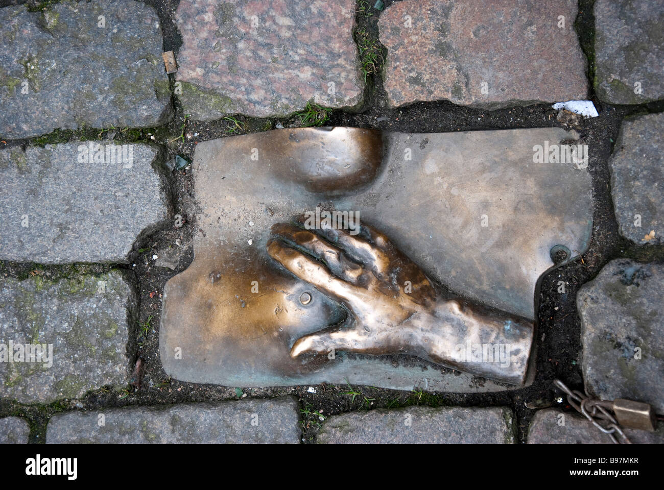 Hand Touching Breast Bronze Sculpture Amsterdam Stock Photo - Alamy