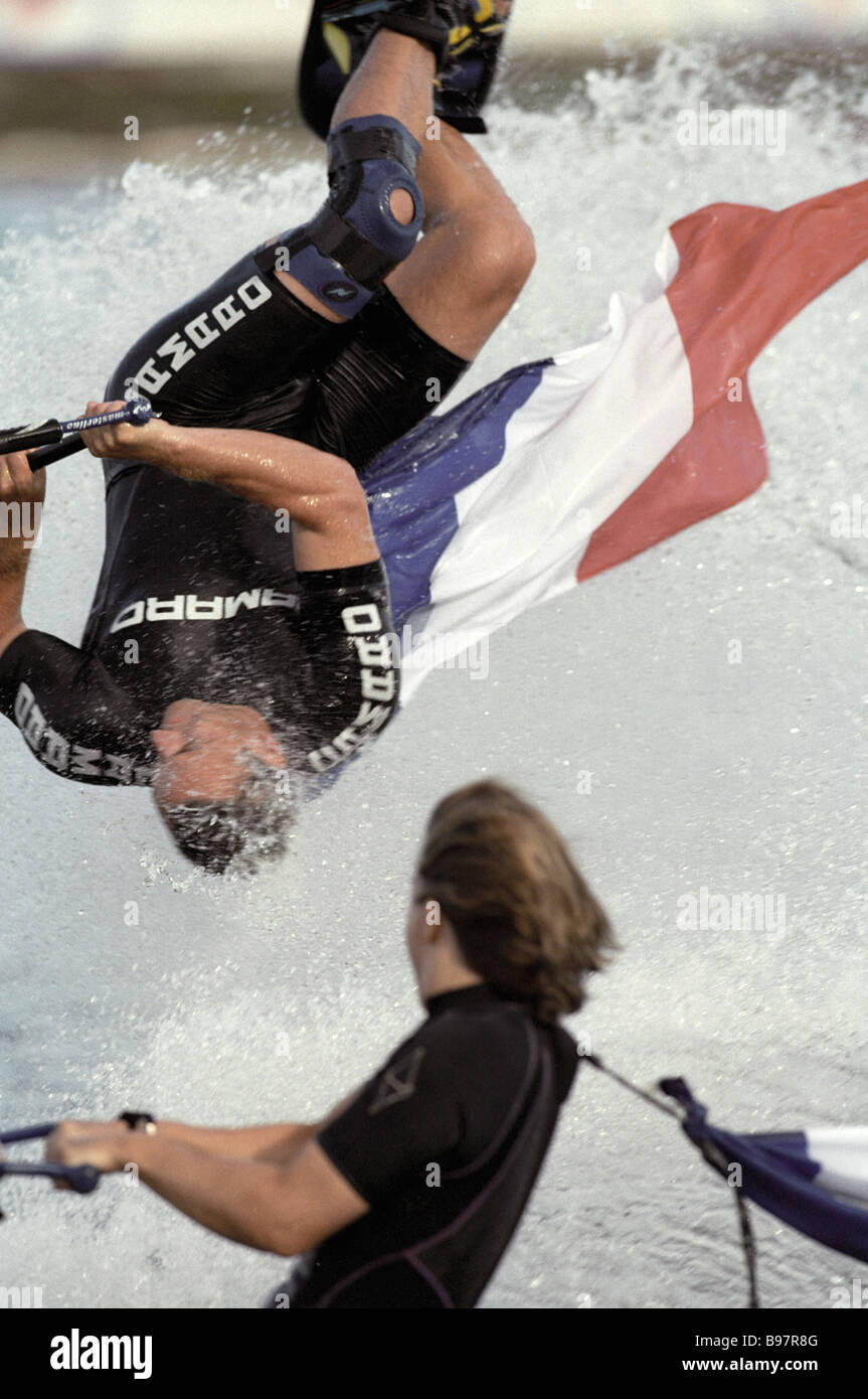 French sportsmen at the World Aquatic Championship Stock Photo - Alamy