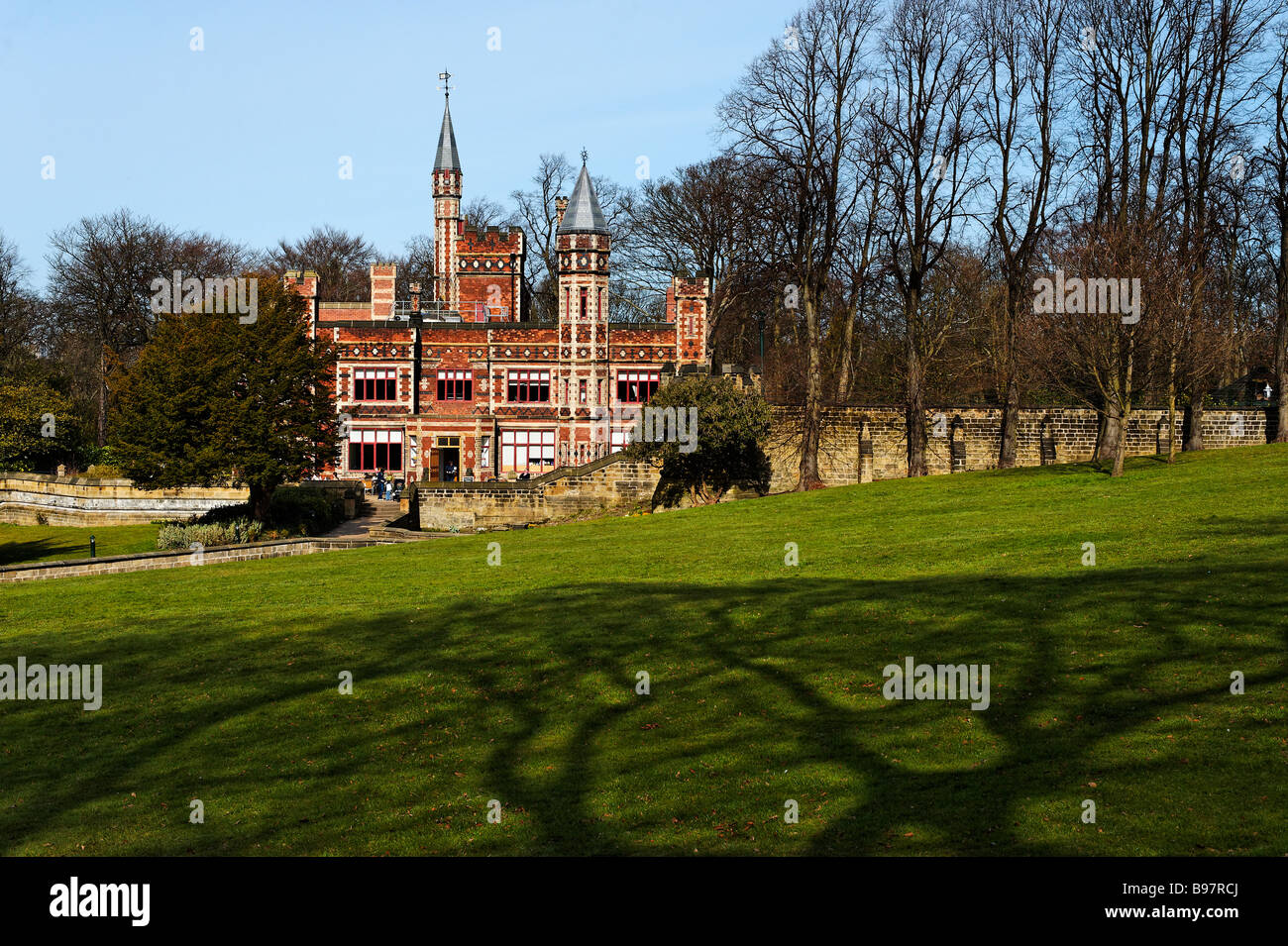 Saltwell Towers, Saltwell Park Gateshead Stock Photo Alamy