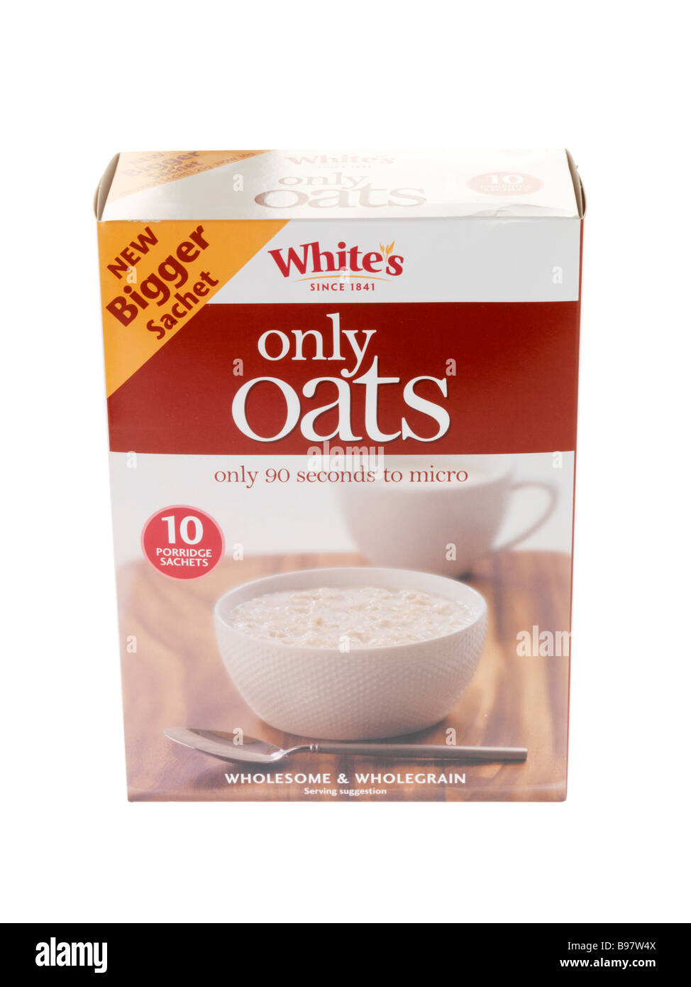 Porridge Oats Stock Photo