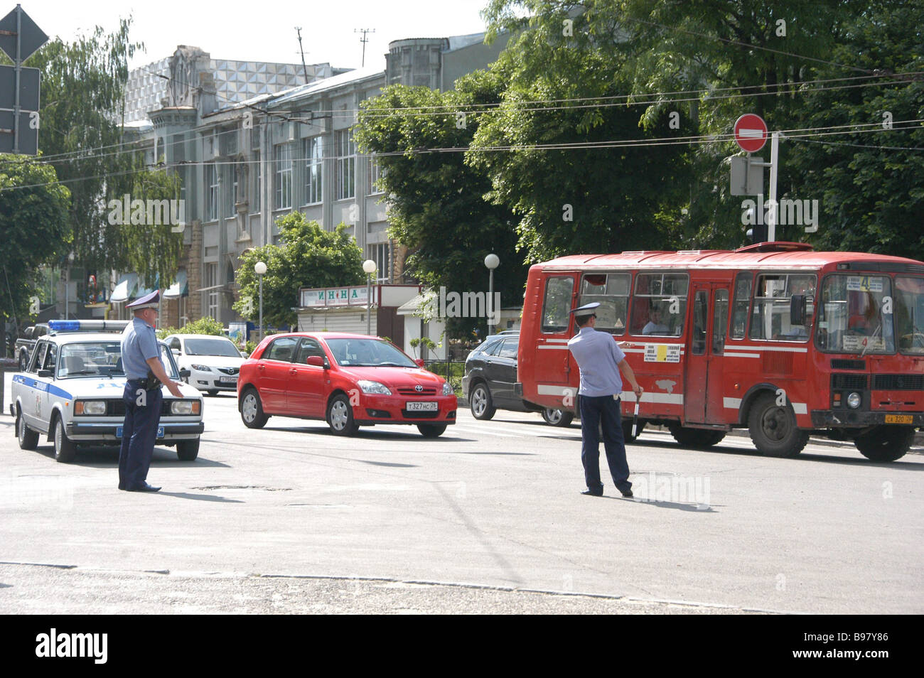 Vector map Stavropol