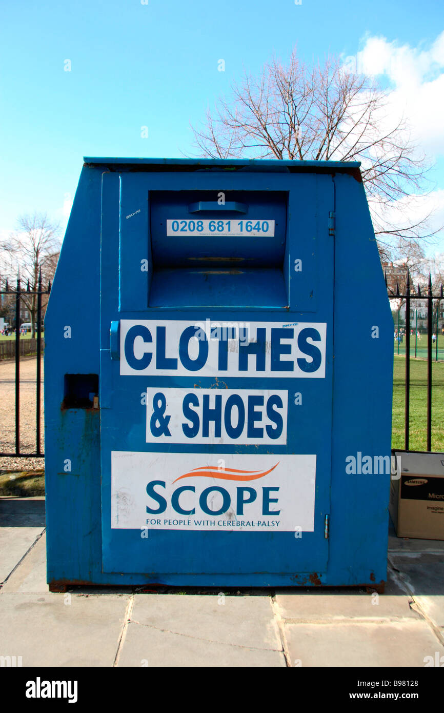 Container For Recycling Shoes And Clothes High Resolution Stock Photography  and Images - Alamy