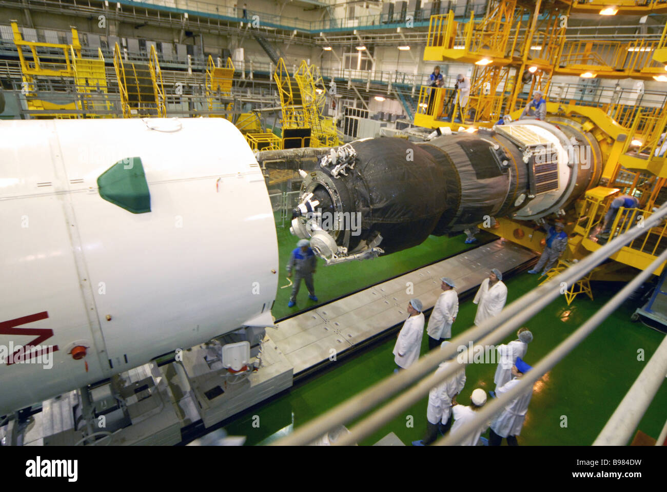 Preparing to launch the Progress M 63 cargo craft from Russia s ...