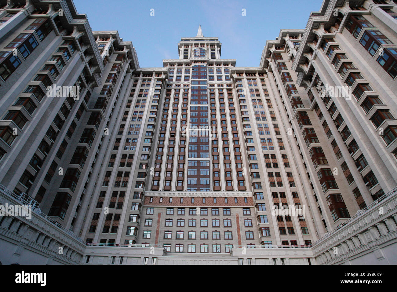 The Triumf Palas housing estate is the tallest apartment building in