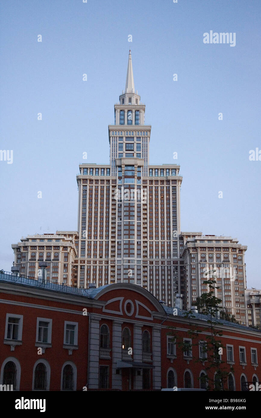 The Triumf Palas housing estate is the tallest apartment building in