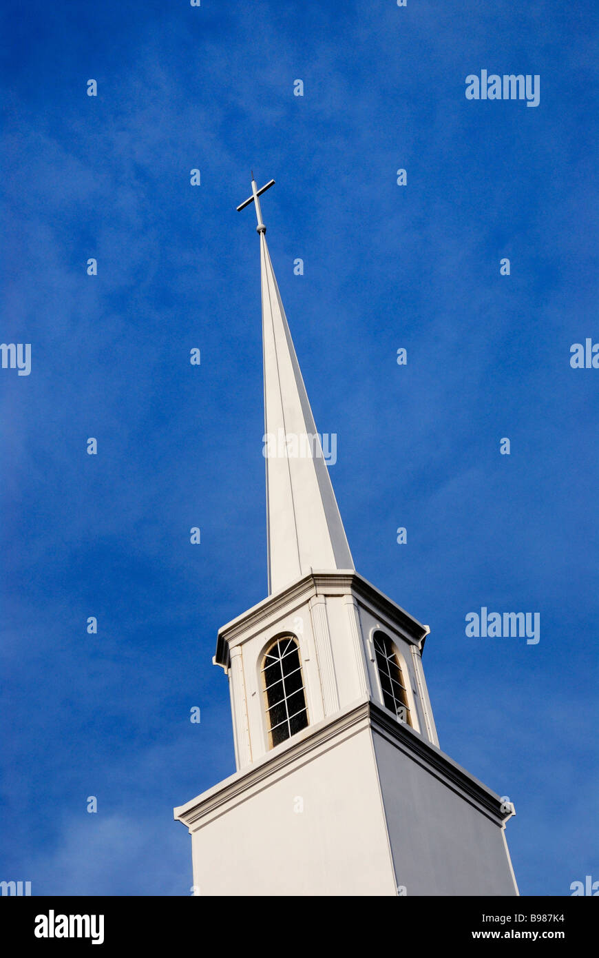 Towering church steeple hi res stock photography and images Alamy