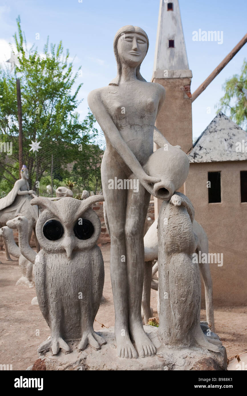 Owl House Nieu Bethesda Eastern Cape South Africa Stock Photo Alamy
