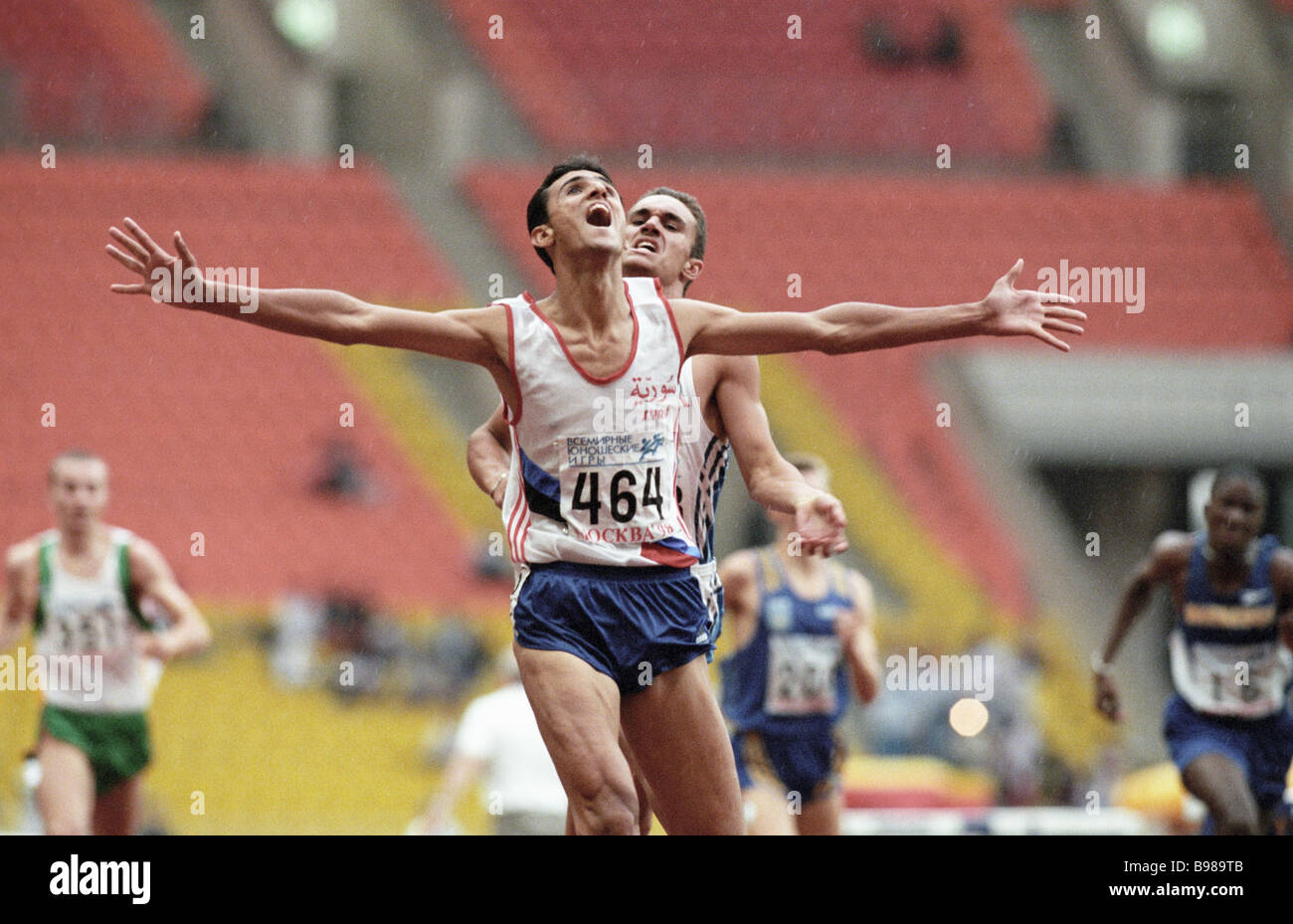 Track and field athletics Stock Photo Alamy