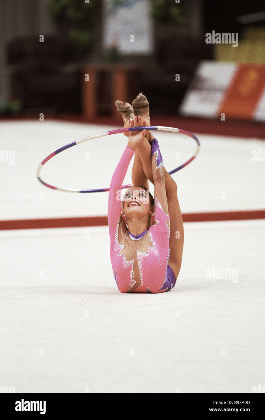 World Youth Games all around champion in rhythmic gymnastics Alina