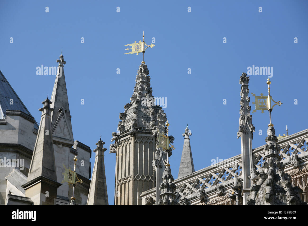 Weather vane on Westminster Abbey London Stock Photo