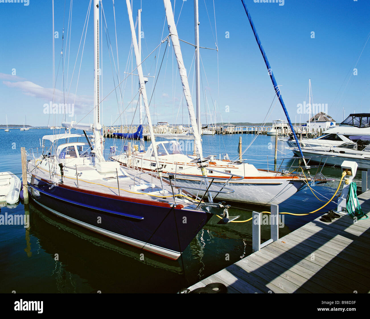 USA NEW YORK LONG ISLAND SOUTH FORK SAG HARBOR Stock Photo Alamy