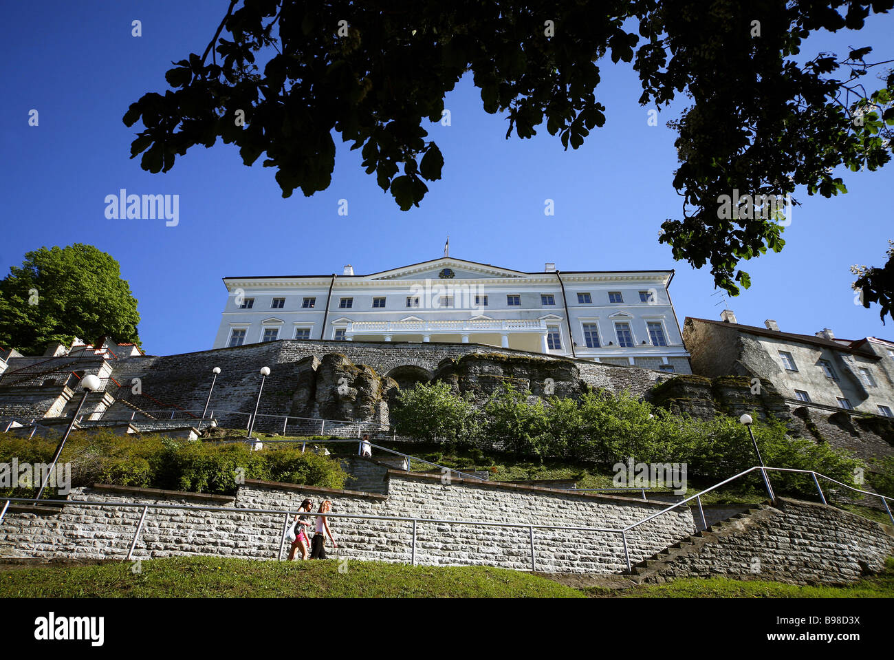 STENBOCK HOUSE TALLINN ESTONIA TOOMPARK TALLINN ESTONIA 08 June 2007 Stock Photo