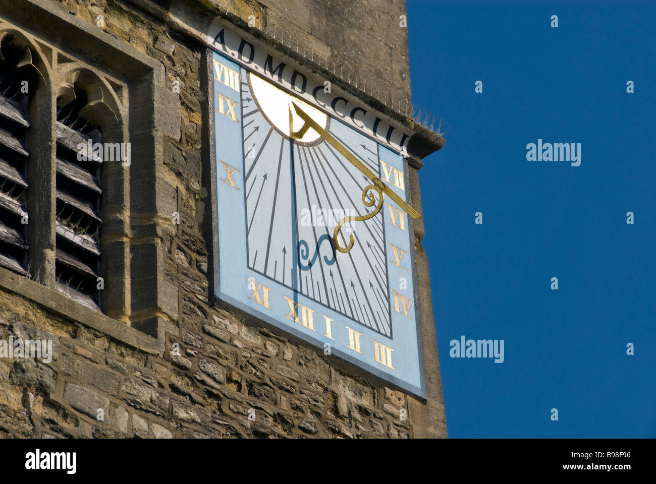 Church oxford sundial clock hires stock photography and images Alamy