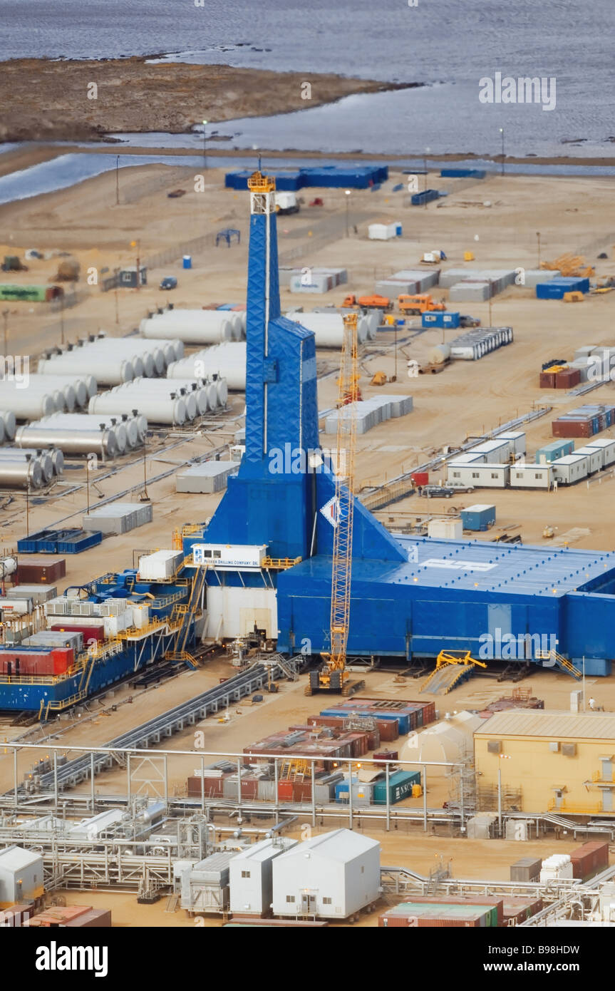 Yastreb Hawk ground drilling rig at Chaivo deposit located 8 11 km ...
