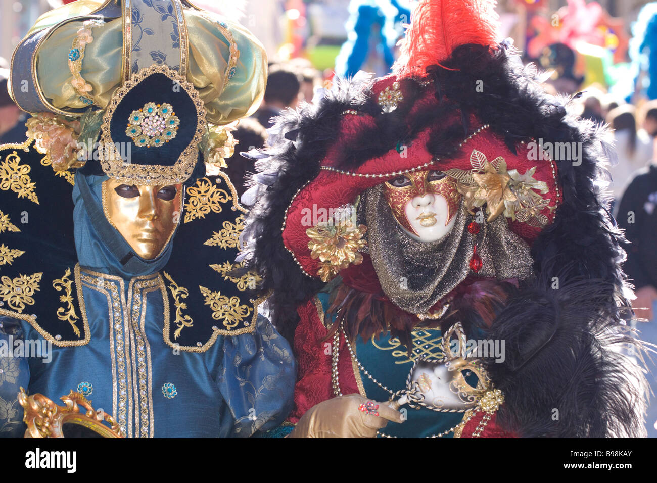 Man woman in carnival costume hi-res stock photography and images - Alamy