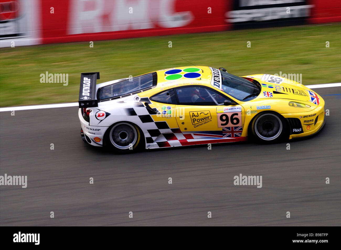 Le Mans 24 Hours Race Saturday 14th Sunday 15th June 2008 Stock Photo