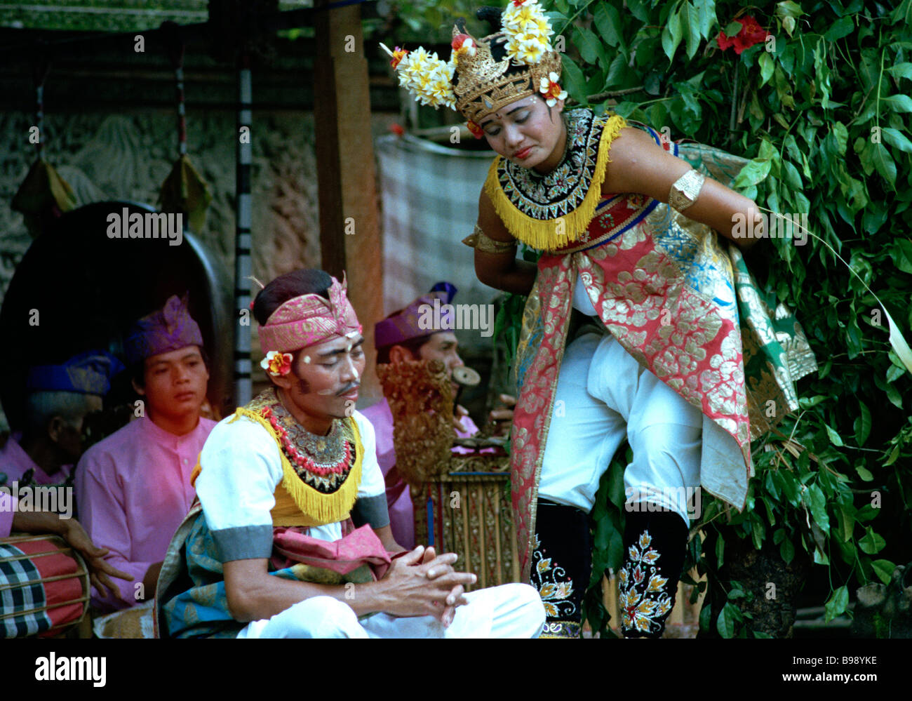 traditional cultural dance from south east asia Stock Photo