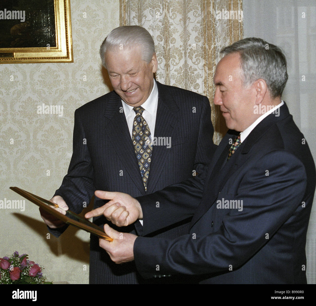 President Yeltsin: years of government and results 90 President Yeltsin: years of government and results 97