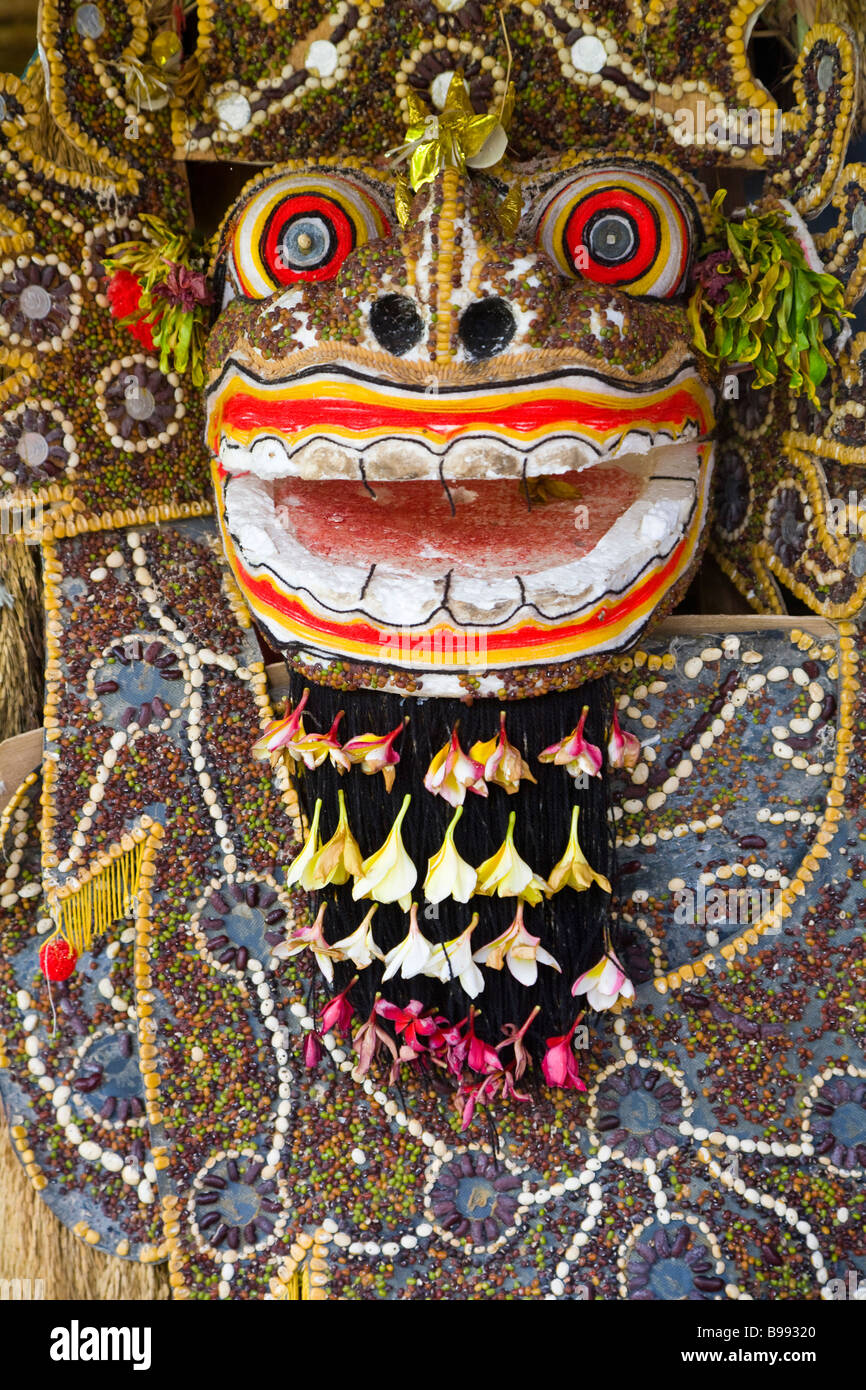 Dragon for ceremonies temple nr Ubud Bali Indonesia Stock Photo