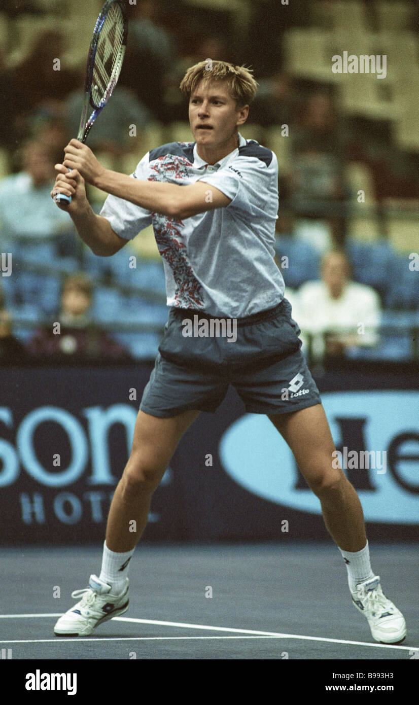 Tennis player Yevgeny Kafelnikov Stock Photo - Alamy