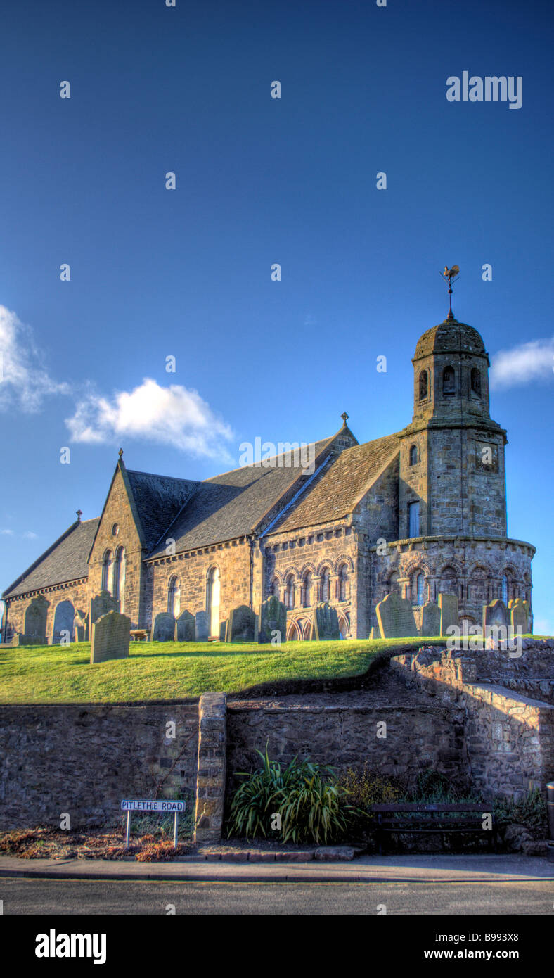 St Athernase Church, Leuchars, Fife, Scotland Stock Photo Alamy