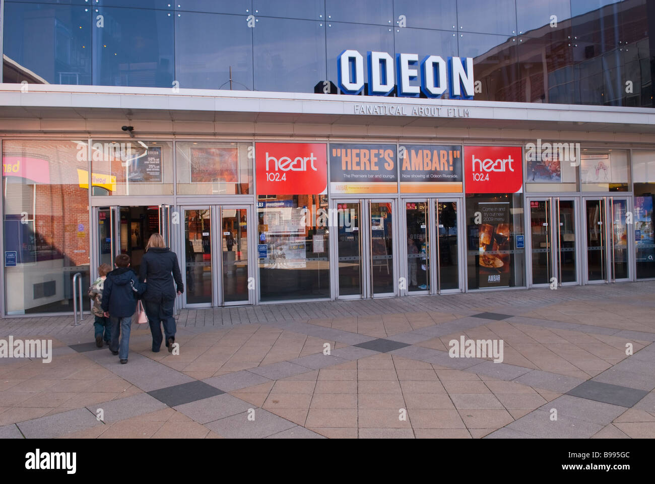 The Odeon cinema at the riverside complex in Norwich,Norfolk,Uk Stock Photo