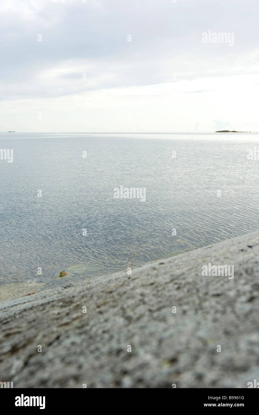 Gray seascape Stock Photo